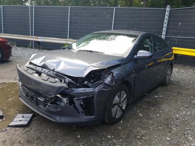 2019 HYUNDAI IONIQ BLUE KMHC65LC2KU174268