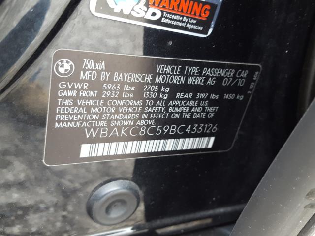 2011 BMW ALPINA B7 WBAKC8C59BC433126