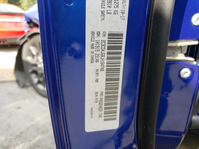 2018 DODGE CHARGER GT 2C3CDXJG8JH164748