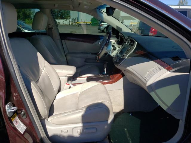 2011 TOYOTA AVALON BAS 4T1BK3DBXBU412868