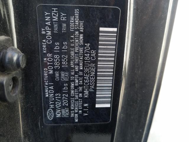 2014 HYUNDAI VELOSTER T KMHTC6AE3EU184704