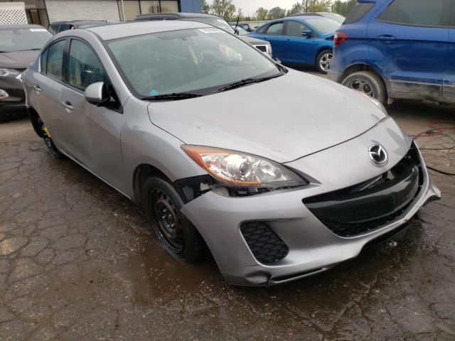 Salvage cars for sale from Copart Woodhaven, MI: 2012 Mazda 3 I