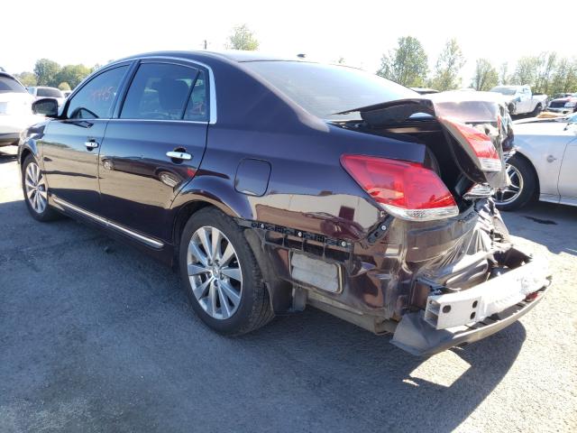 2011 TOYOTA AVALON BAS 4T1BK3DBXBU412868