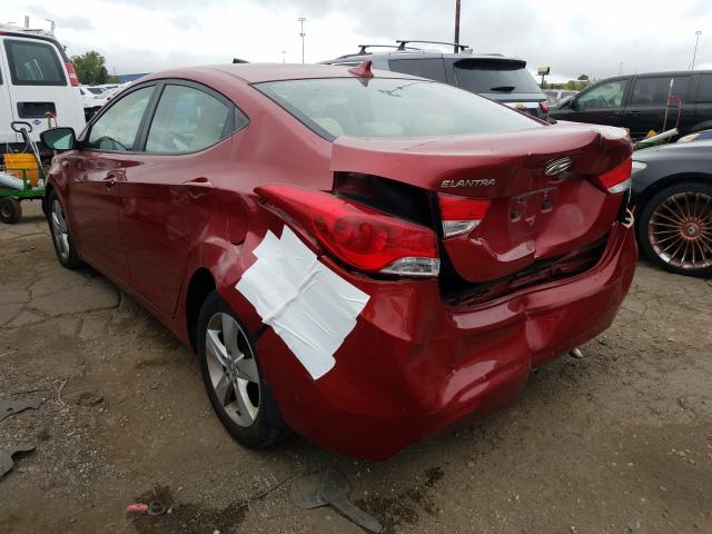 2013 HYUNDAI ELANTRA KMHDH4AE1DU767121