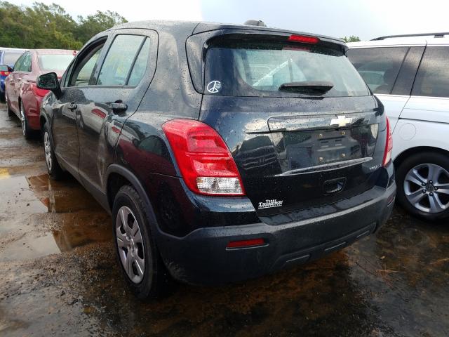 2016 CHEVROLET TRAX LS KL7CJKSBXGB702245