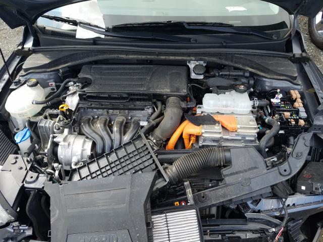 2019 HYUNDAI IONIQ BLUE KMHC65LC2KU174268