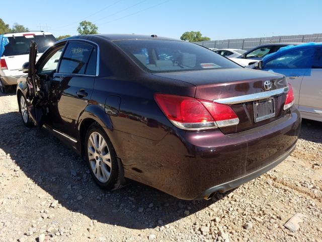 2012 TOYOTA AVALON BAS 4T1BK3DB8CU457311
