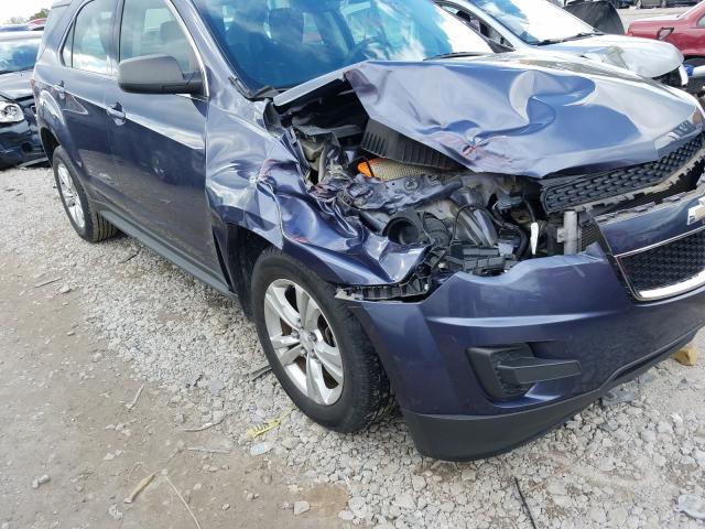 2013 CHEVROLET EQUINOX LS 2GNALBEK5D6258634