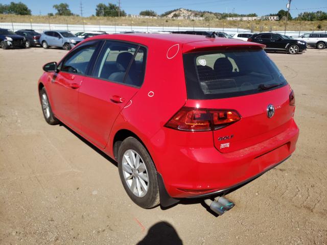 2017 VOLKSWAGEN GOLF S 3VW117AU6HM036941