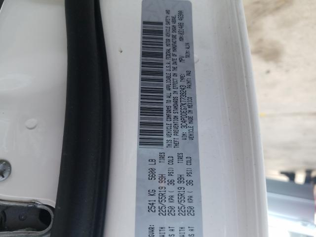 2019 DODGE JOURNEY GT 3C4PDDEG7KT739243