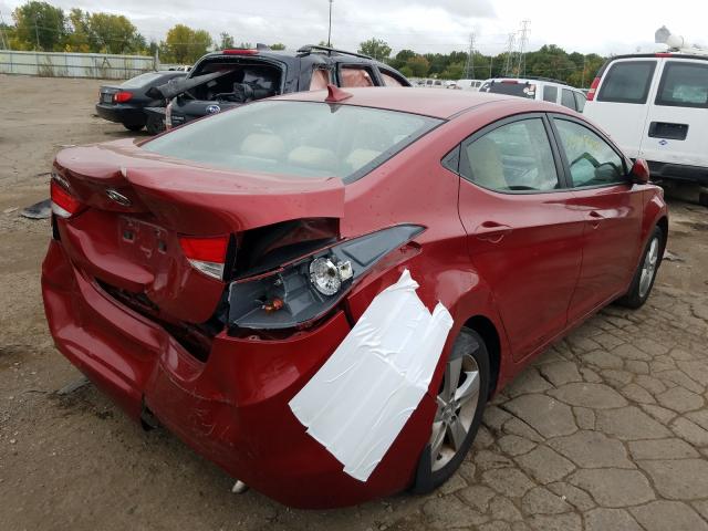 2013 HYUNDAI ELANTRA KMHDH4AE1DU767121