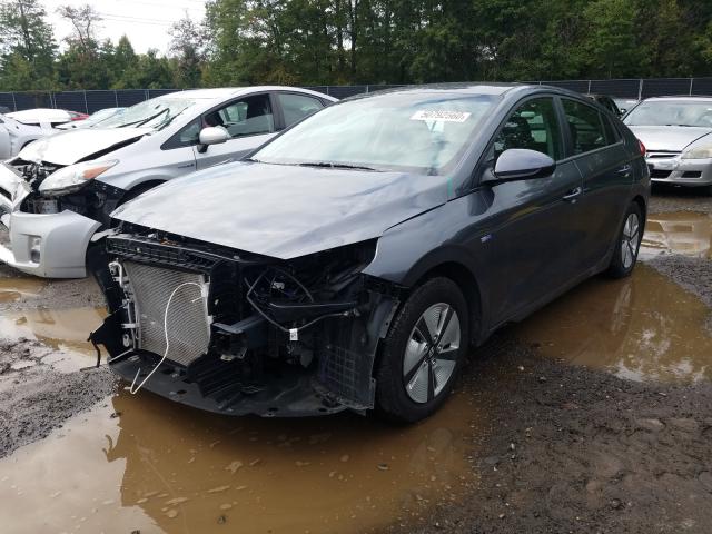 2019 HYUNDAI IONIQ BLUE KMHC65LC9KU166619