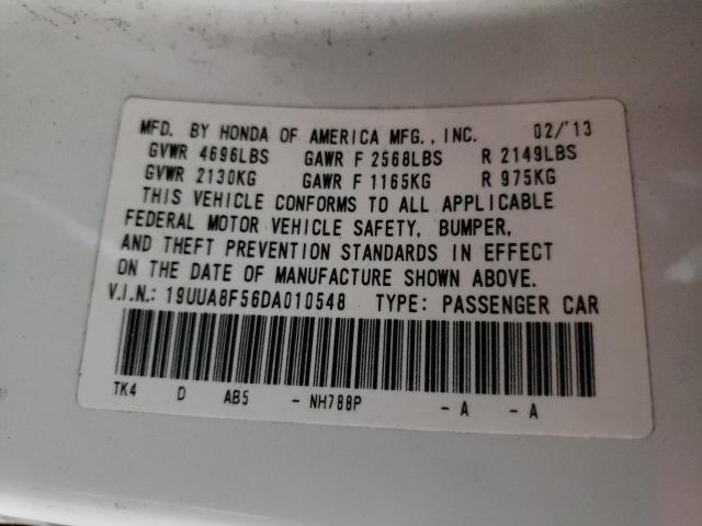 2013 ACURA TL TECH 19UUA8F56DA010548