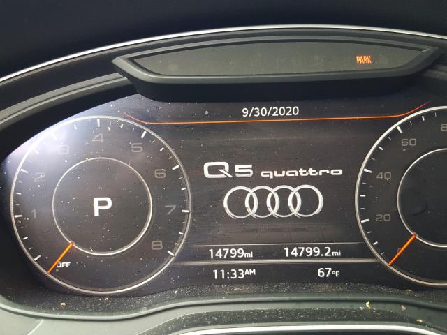 2020 AUDI Q5 PREMIUM WA1BNAFY2L2018502