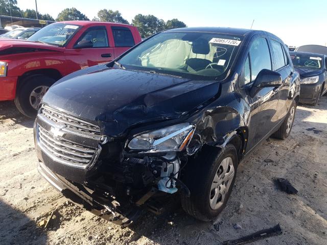 2016 CHEVROLET TRAX LS KL7CJKSB8GB688846