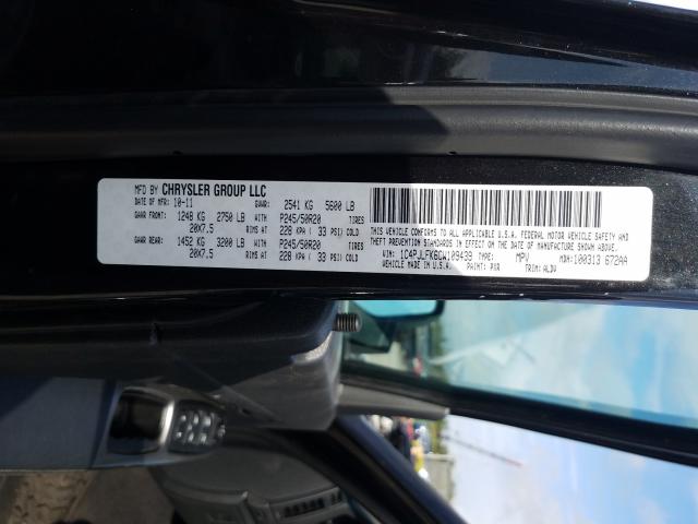 2012 JEEP LIBERTY JE 1C4PJLFK6CW109439