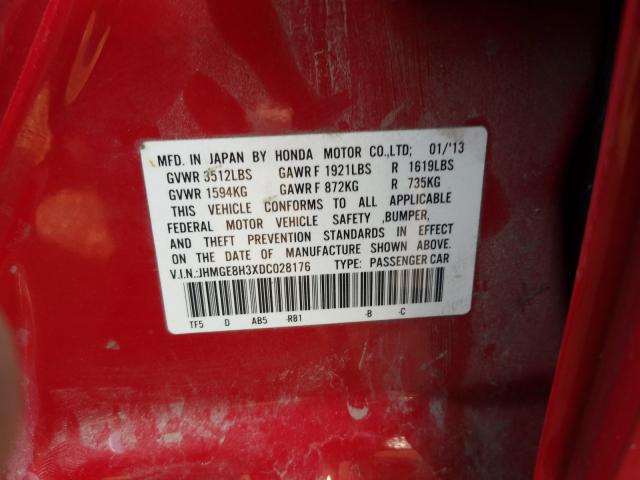2013 HONDA FIT JHMGE8H3XDC028176