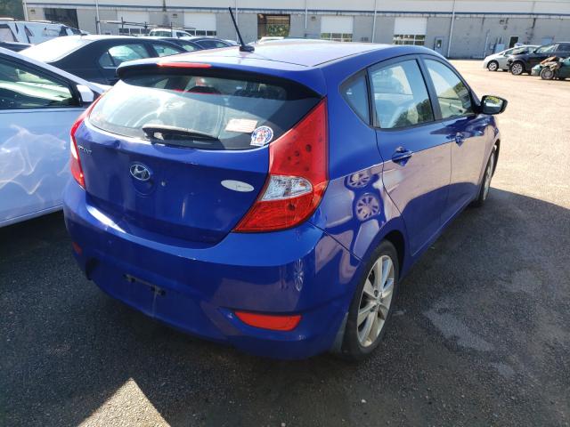 2014 HYUNDAI ACCENT GLS KMHCU5AE9EU174184