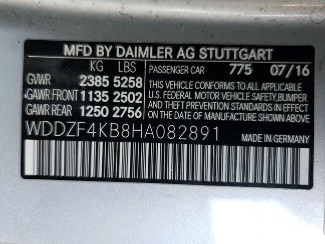 2017 MERCEDES-BENZ E 300 4MAT WDDZF4KB8HA082891