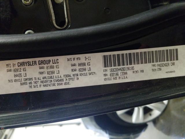 2011 DODGE CALIBER MA 1B3CB3HA2BD196185