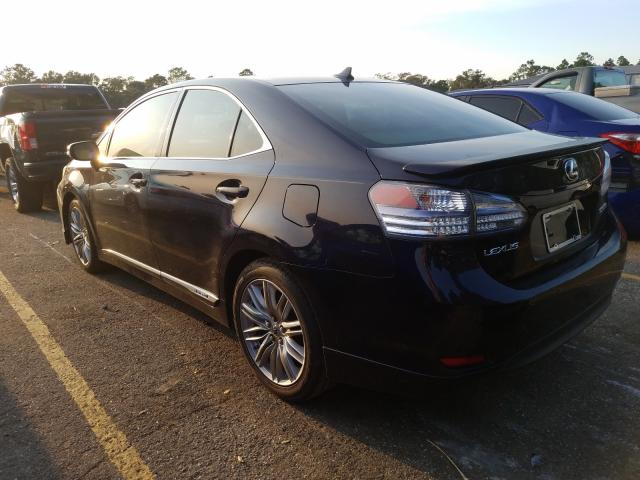 2010 LEXUS HS 250H JTHBB1BA7A2002749