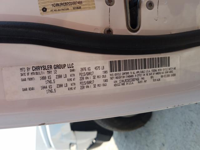 2012 JEEP PATRIOT LI 1C4NJRCB2CD687466