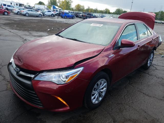 2016 TOYOTA CAMRY HYBR 4T1BD1FKXGU192585