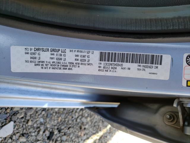 2013 DODGE AVENGER SE 1C3CDZAB7DN526435