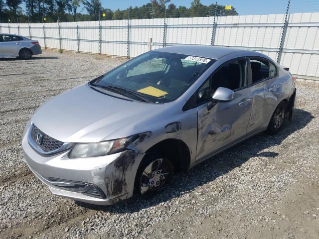 2013 HONDA CIVIC LX 19XFB2F57DE005602