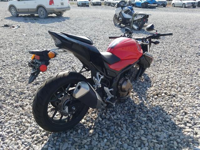 2017 HONDA CB500 FA - MLHPC4508H5400115