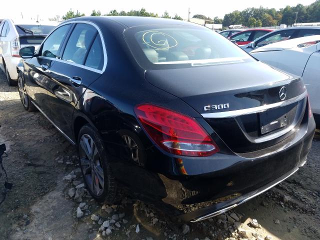 2016 MERCEDES-BENZ C 300 4MAT 55SWF4KB6GU161526