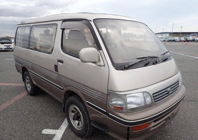 Salvage cars for sale at North Billerica, MA auction: 1995 Toyota Van Deluxe