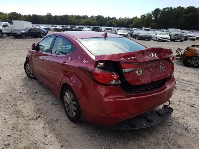 2015 HYUNDAI ELANTRA SE KMHDH4AE4FU387743