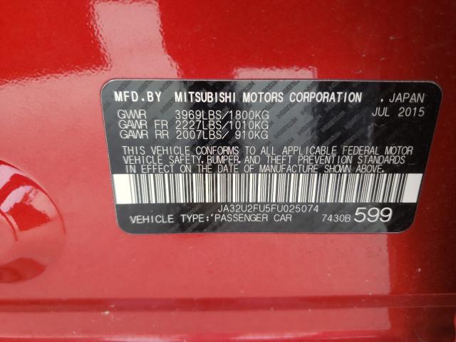 2015 MITSUBISHI LANCER ES JA32U2FU5FU025074