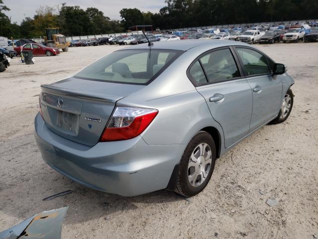 2012 HONDA CIVIC HYBR JHMFB4F29CS006455