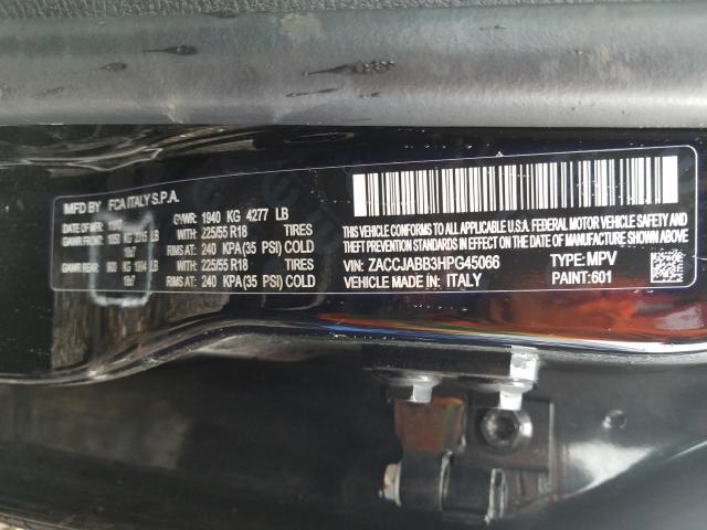 2017 JEEP RENEGADE L ZACCJABB3HPG45066
