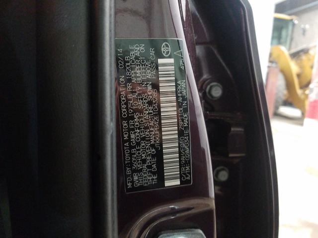 2014 TOYOTA SCION XD JTKKUPB42E1043285