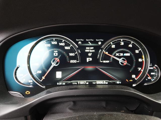2020 BMW X3 M COMPE 5YMTS0C06L9B64012