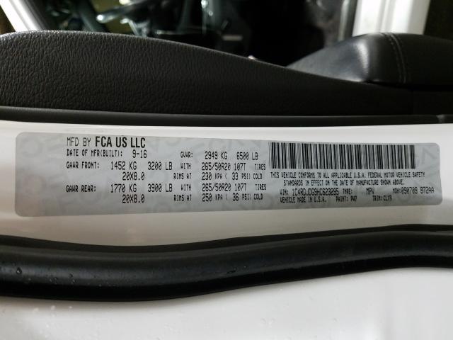 2017 DODGE DURANGO GT 1C4RDJDG9HC623295