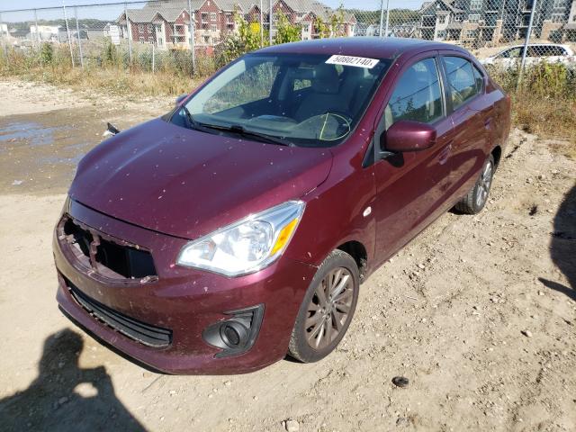 mitsubishi mirage g4 2018 vin ml32f3fj4jhf01684