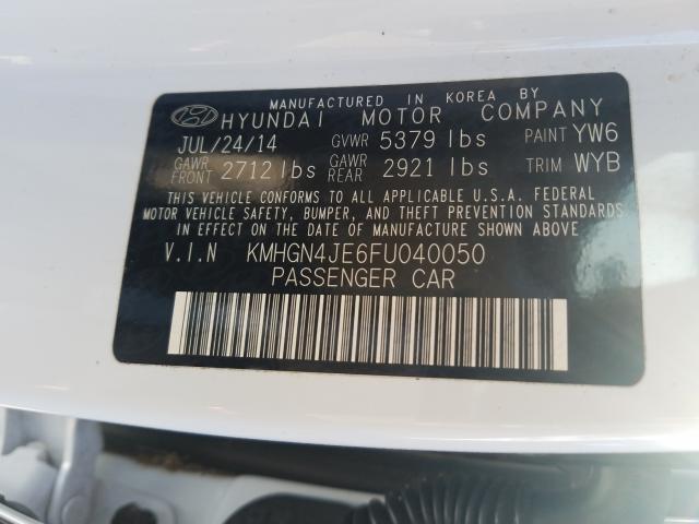 2015 HYUNDAI GENESIS 3. KMHGN4JE6FU040050