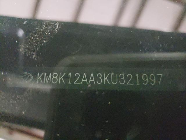 2019 HYUNDAI KONA SE KM8K12AA3KU321997