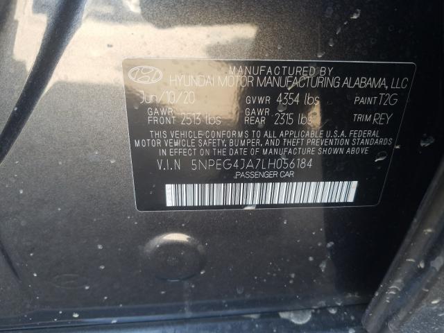 2020 HYUNDAI SONATA SE 5NPEG4JA7LH056184