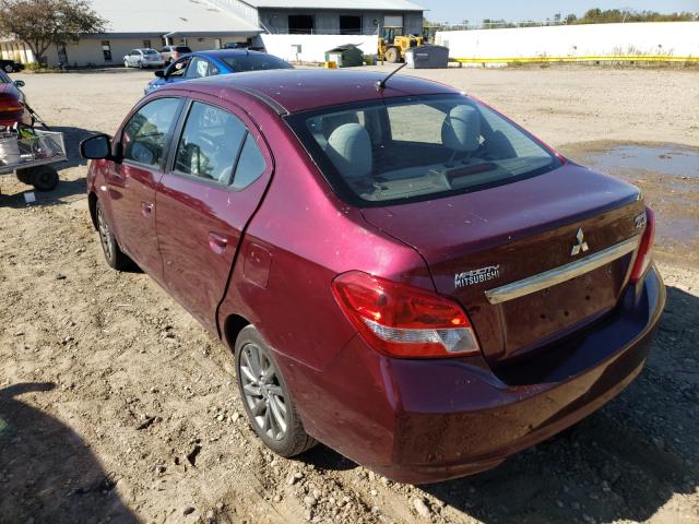 mitsubishi mirage g4 2018 vin ml32f3fj4jhf01684