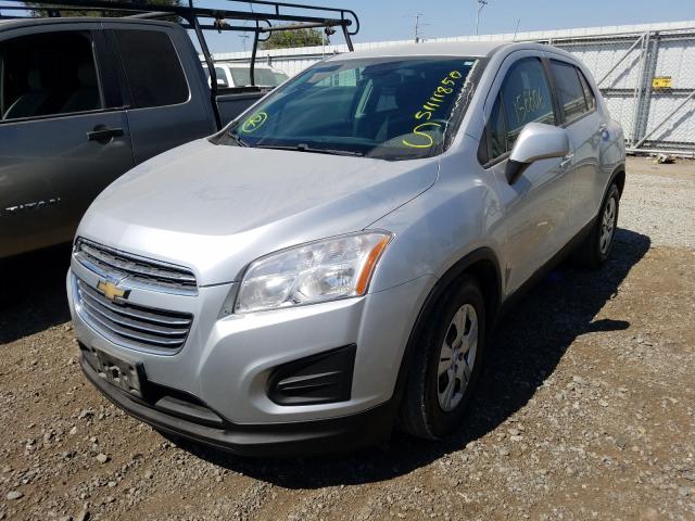 2016 CHEVROLET TRAX LS KL7CJKSBXGB595391