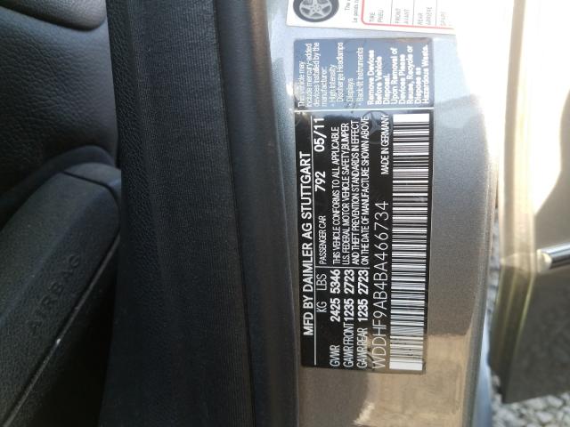 2011 MERCEDES-BENZ E 550 4MAT - WDDHF9AB4BA466734