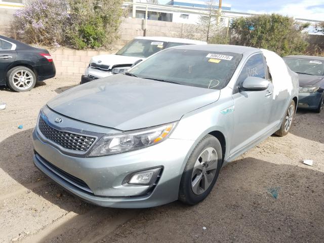 2016 KIA OPTIMA HYB KNAGM4AD9G5096894