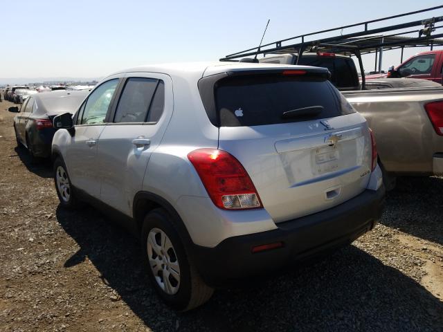2016 CHEVROLET TRAX LS KL7CJKSBXGB595391