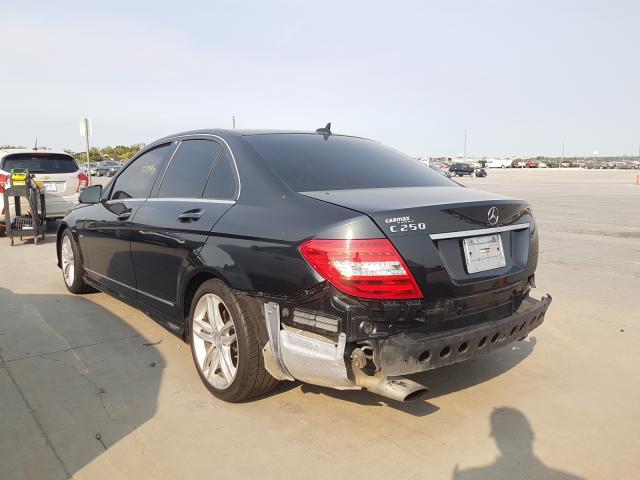 2012 MERCEDES-BENZ C 250 WDDGF4HB0CA609717