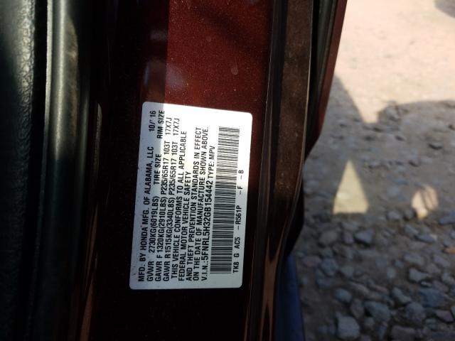 2016 HONDA ODYSSEY SE 5FNRL5H32GB154442
